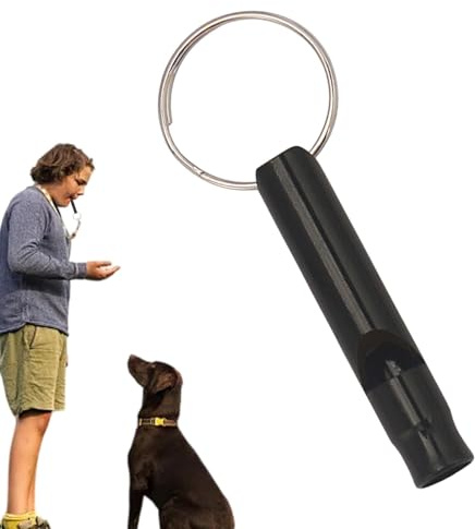 Fischietto per cani per smettere di abbaiare, fischietto regolabile per richiamo del cane, strumento ad ultrasuoni anti abbaiamento, strumento portatile per addestramento del cane, strumento di