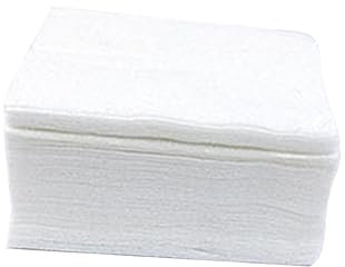 MOTHNUR 100stücke Einlagige Wattepads Kunststoffbox-verpackung Kosmetikwatte Für Nagellackentfernung Und Make-up Reinigung Weiß