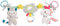 Fehn Kinderwagenkette Spielzeug Aiko & Yuki – Baby Mobile Kette mit niedlichen Figuren zum Aufhängen an Kinderwagen, Babyschale oder Kinderbett – Zubehör für Babys und Kinder ab 0+ Monaten