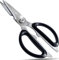 Firm Grip Kitchen Scissor - Heavy Duty Multipurpose Cooking Scissors for Kitchen Use Food Meat Poultry Chicken Pizza