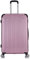Flexot® Flex-2045 Koffer (16 Farben zur Auswahl) Zwillingsrollen Reisekoffer Trolley Hartschale (XL, Rosa)