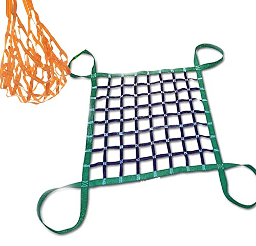Pipi Zhu Polyester Cargo Sling Net - Cargo Lifting Net, Pallet Cargo Net, Trailer Cargo Nets, Construction Dock Hoist Objects Lifting Net, Material Handling Belt, Customizable