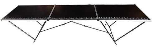 LudwigLacke Tapeziertisch Alu Arbeitstisch Klapptisch 3 Meter Mehrzwecktisch