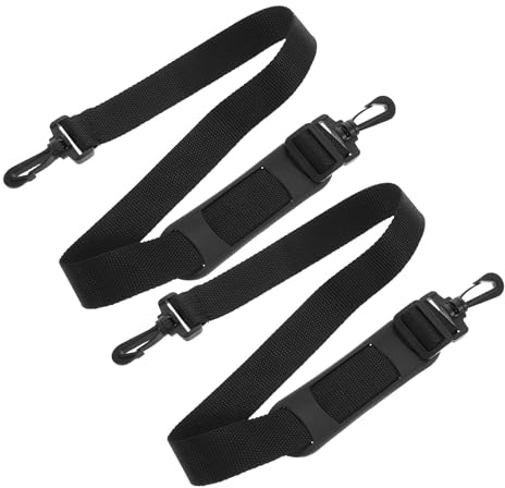 Violin Case Shoulder Straps Replacement Pair for Musicians Black | Oxford Cloth, Padded Comfort, Waterproof Build, Backpack Use, Portable Support, Instrument Bag Fit