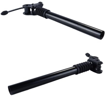 Hoite Spring Seat Post, 25.4 Mm Seat Post,Made Of Aluminium Alloy for E-Bike Folding Bike, MTB