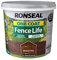 RONSEAL RSLOCFLMO5L One Coat Fence Life, Medium Oak, 5 Litre