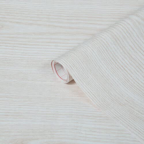 HoitoDeals Strong Sticky Back Plastic Vinyl Wrap Film (45cm x 2m White)