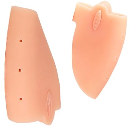Kustimantu Coussinets correcteurs de petits orteils, séparateur d'orteils en silicone, Garde de couverture d’espacement d’orteil, Séparateurs d'orteils correcteurs d'espaceurs d'orteils pour femmes,
