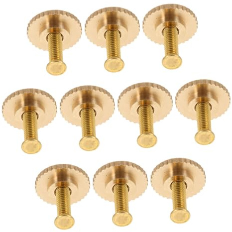 Générique 20 Pièces Vis À Vis Et Capuchon pour De Broche D'artisanat De Fixation De Badge De Broche De Badge en Métal De e pour Fournitures D'artisanat e