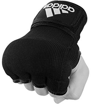 adidas Unisex – Erwachsene Super Inner Glove Innenhandschuh, schwarz/weiß, L