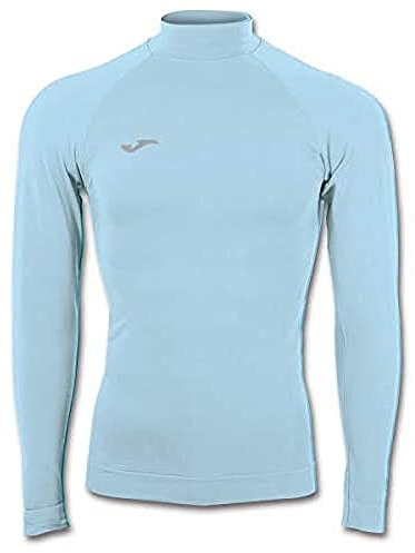 Joma Textile Brama Classic Long Sleeve Termica T-Shirt, Light Blue, S-M EU