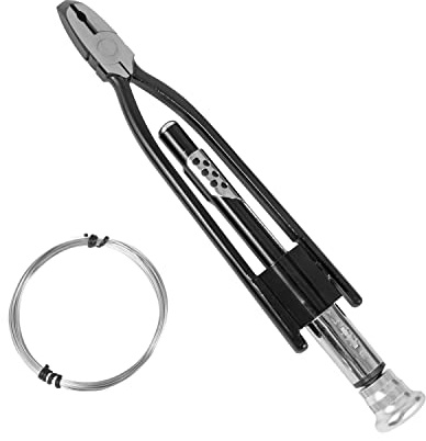 OEMTOOLS 22662 9 Inch Reversible Wire Twister Pliers with Steel Wire, Left and Right Twists, Aviation Pliers, Automotive Wire Tools, Pliers for Mechanics