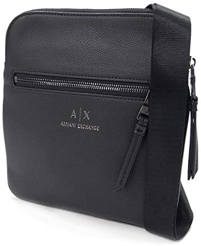 ARMANI EXCHANGE Herren Umhängetasche 952391 CC830 00020 Schwarz, Einheitsgröße, Schwarz , Einheitsgröße