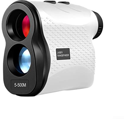 SPORTARC Golf-Entfernungsmesser, 500 m, digital, 6-fach Vergrößerung, ABS-Material, für Golf, Jagd, Bau, Forst, Wandern, Outdoor-Sport
