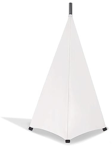 Generic Funda para trípode, soporte de altavoz, cubierta elástica para altavoz de DJ, soporte de altavoz de 360 grados, cubierta de trípode para conciertos, bodas y eventos de banquetes (trípode no