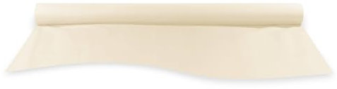 Hypafol Airlaid Tischdeckenrolle Creme I Papiertischdecke Rolle mit stoffähnlicher Eigenschaft, 1,20 x 24 m I Einweg Tischdecke für Biertische & mehr I Einmal Tischdecke ideal für Partys & Hochzeit