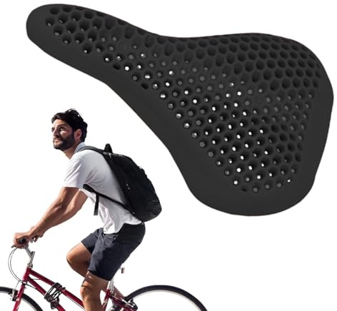 Bi-cykelsadelöverdrag, cykelsätesöverdrag, silikon bike-cykelsadelöverdrag | Silikonmaterial sadelskydd för stadsgator, bergsvägar,