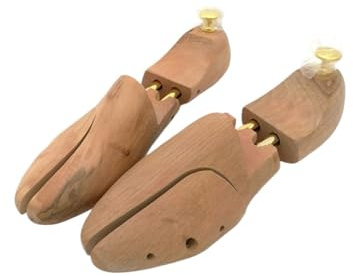 AYXAMO Hormas para Zapatos，Hormas para Zapatos Hombre Hormas de Madera for Zapatos, 1 par de Zapatos de Madera, ensanchador for árboles(41 42)