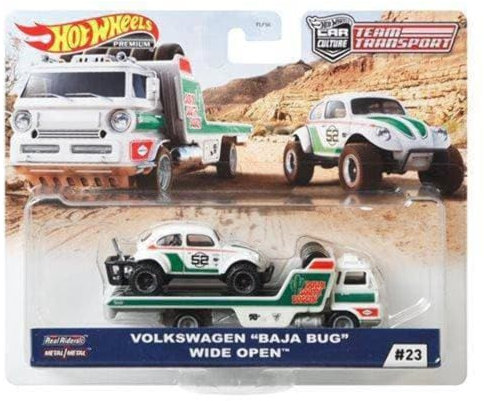 Hot Wheels Volkswagen Team Transport Baja Bug Wide Open Series #23, 2020