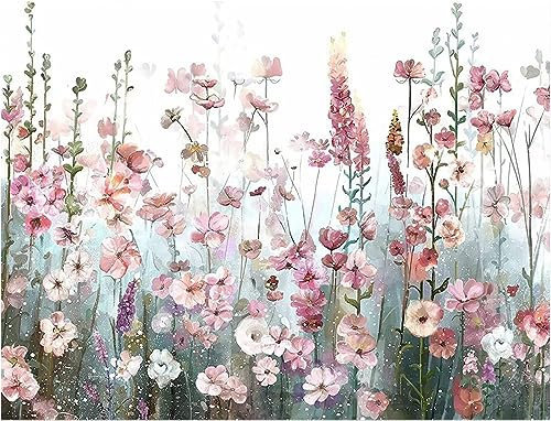 QUANMAITONG Diamond Painting für Erwachsene - DIY Diamant Bilder Wand Dekor (Kleine Blume)