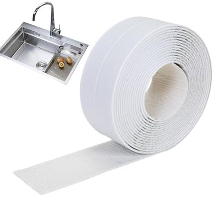 Cinta De Sellado Para Cocina, Cinta De Sellado De Baño De Cocina, Tira Adhesiva Impermeable Para Calafateo De Baño, Cinta De Sellado De Pared, Sellador De Calafateo, Tira Selladora De Cinta De Calafat