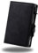 VICEY Slim Wallet inkl. Münzfach & RFID Schutz - Herren Damen Kartenetui - Portemonnaie Portemonee Geldbeutel Kreditkartenetui (Schwarz)