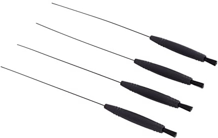 FRCOLOR Ensemble 4 Pièces Goupillons De Nettoyage Pour Prothèses Auditives Avec Brosse Magnétique Outil Multifonction Pour Entretien Et Hygiène Des Aides Auditives
