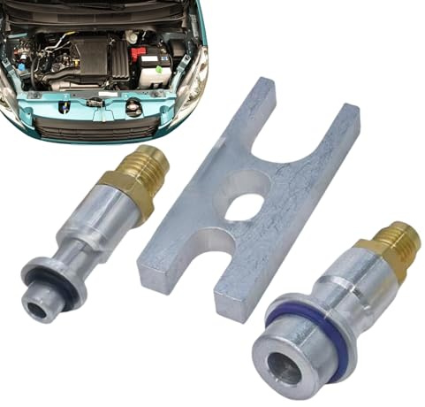 Bouchon de Test de Fuite de climatisation – Outil d'entretien de climatiseur de Voiture, Bouchon de Test Sensible Haute résistance pour l'entretien du véhicule, mécanicien, Atelier, Garage