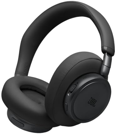 JBL Live 780NC, Auriculares Over-Ear Inalámbricos con Bluetooth, Negro