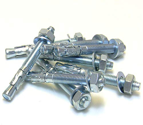 50 Stk. Schwerlastanker Schwerlastdübel Keilanker Bolzenanker verzinkt (M8 x 85)