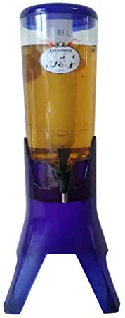 RONGJJ Biersäule Mit Zapfhahn, 3 Liter Bierspender, Tabletop-Biersäule, Biersäule Für Zu Hause, Bierspender, Getränkespender, Zapfanlage, A