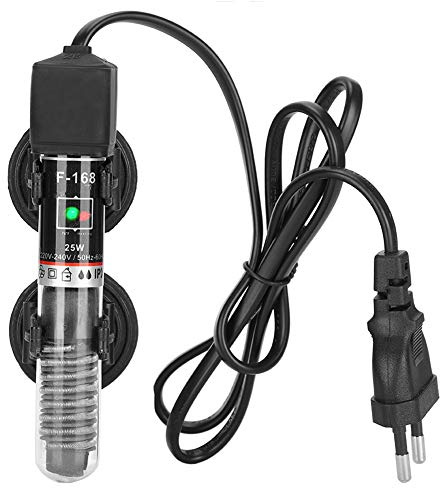 Aquarium Heizung 25W, Thermostat Tauchheizer für Fischbecken mit konstanter Temperaturregelung