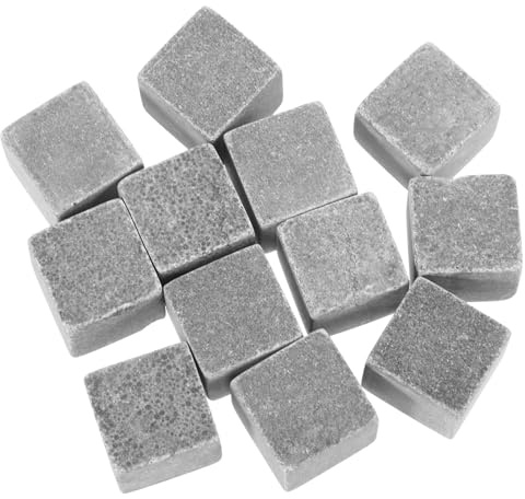GOOHOCHY 12pezzi Pietre Raffreddanti Per e Whisky Riutilizzabili e Facili Accessori Per Del Whisky Per e Speciali