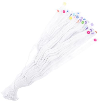 TOYANDONA 50stücke Babygürtel Einstellbar Säuglings Windel Schnallen Windel Befestigungsschnallen Windelgürtel Säuglingswindelschnalle