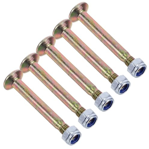 BCOATH Kit de Fixation Parasol 5 Pièces en Acier Résistant Supports pour Mât de Parasol Accessoires d'Extérieur pour Terrasse Jardin et Camping Fixation Stable et Adaptée aux