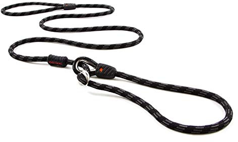 EZYDOG Luca Lead | 1.7m, Climbing Rope, All-In-One, One-Size-Fits-All, Easy to Slip On, No Harness or Collar Needed (Black)