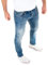 WOTEGA - Alistar Herrenjeans - Männer Denim Jeans - Blaue Herren Slim Fit Hosen, Blau (Insignia Blue 194028), W34/L32