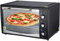 Mini Backofen 45 Liter mit Umluft | Elektrischer Drehspieß | 1800 Watt | Umluft Ofen | Pizzaofen | Innenbeleuchtung | Inkl. Backblech und Grillrost | Minibackofen | Kleiner Backofen | Miniofen