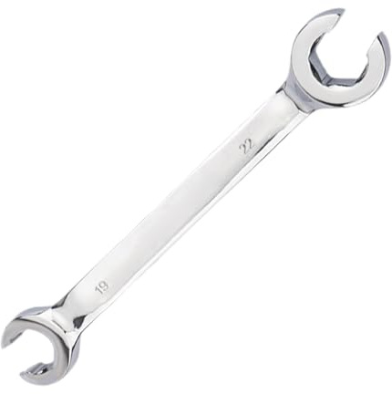 usefulbeauty Jeu De Clés À Tuyauter - Clé À Fourche - Clé Plate - Clés Polygonales Ouvertes - Clé De Serrage À Fourches | Clés pour Tuyau De Frein 19 X 22 Mm