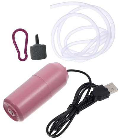 WOONEKY Fischpumpe Sauerstoffpumpe Für Aquarien Geringe Hitze Leicht Zu Tragen Zufällige