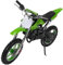 Zoobotanica 49cc Dirt Bike,Kinder Jugend Crossbike Pocket Cross,10 Zoll 2-Takt Motorrad Motorbike,Hand-Zug-Start-Methode,Scheibenbremsen,Bis 60 km/h, Max 100kg, Motorsport Pocket Crossbike (Grün)