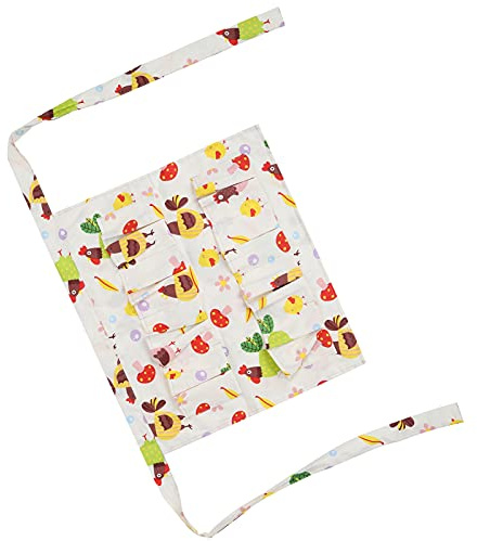 Yctze Grembiule Protettivo per Raccolta Uova in Twill di Cotone Resistente con Tasche Multiple Raccolta Efficiente delle Uova, Ideale per Raccogliere di Gallina, Anatra, Oca e Quaglia, Lavabile in