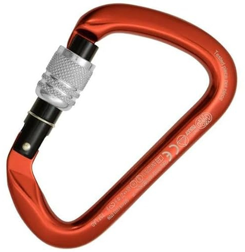 Kong. Large Multiuse Screw Sleeve. Moschettone in Alluminio. Sistema Keylock, Apertura Extra-Large. Arrampicata e Alpinismo. Made in Italy. CE EN 12275 CE EN 362/B UIAA. 27 kN di carico. Peso 73g.