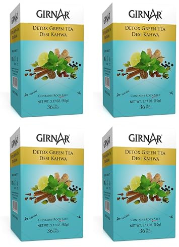 Girnar Detox Green Tea (36 Tea Bags), 4560 g