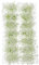 Cabilock War World Scenics Gras Gaming Base Blumen Grasbüschel Modellbau Baum Tabletop Gelände Statische Grasbüschel Geländebau Miniatur Ornamente Eisenbahn Modellbahn Landschaftsbau Diorama Zubehör