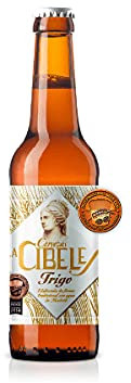 CERVEZA ARTESANAL LA CIBELES TRIGO - CAJA DE 24 BOTELLAS DE 33 CL