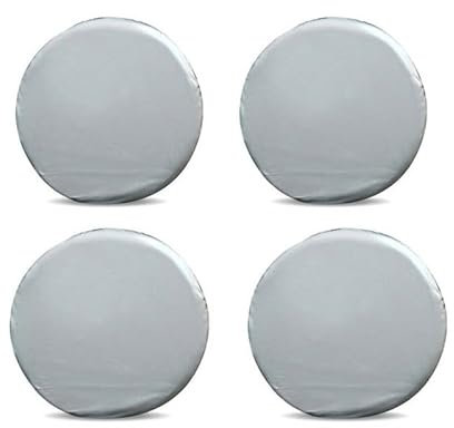 Reifentaschen 2/4 stücke Reifen Schutz Abdeckung Rad Reifen for RV Wohnmobil Camper Touring 27-29 Zoll Anhänger wasserdichte Schutz Schatten haube Reifenschutzhülle (Color : 4pcs)