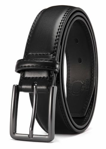 CHAOREN Mens Belts Leather, Dress Belts for Men 1 3/8 for Business Casual