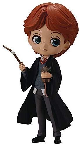 Banpresto Q Posket: Harry Potter - Ron Weasley with Scabbers Figure (14cm) (16650)