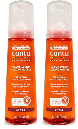 Cantu Natural Hair Wave Whip Curling Mousse 8.4oz